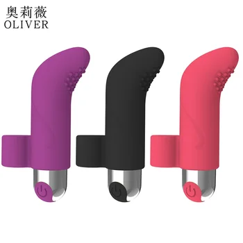 Galingas 10 Greitį Kulka Pirštų Vibratoriai USB Įkrovimo Klitorio Stimuliacija Masturbator Sekso Žaislai Moterims, Suaugusiųjų 18, Sekso Produktas