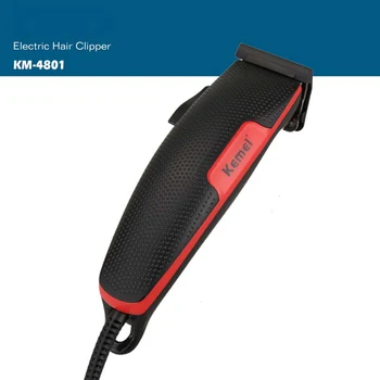 Kemei KM-4801 Įkraunama Plaukų Clipper vyrų profesionalių elektrinių plaukų kirpimo mašinėlės, plaukų žirklės, plaukų pjovimo Staklės Barzda Kirpykla